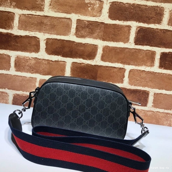 First bag ru GG GUCCI Black bag shoulder 0729